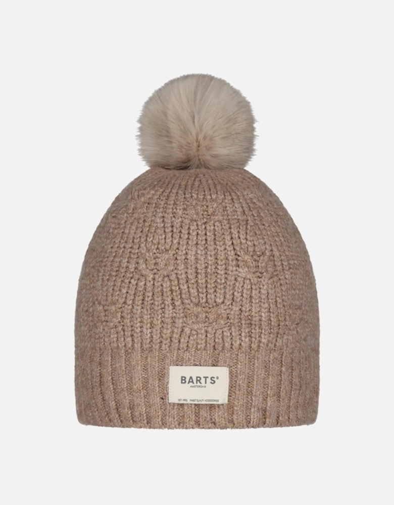 Womens Macawa Knitted Bobble Hat