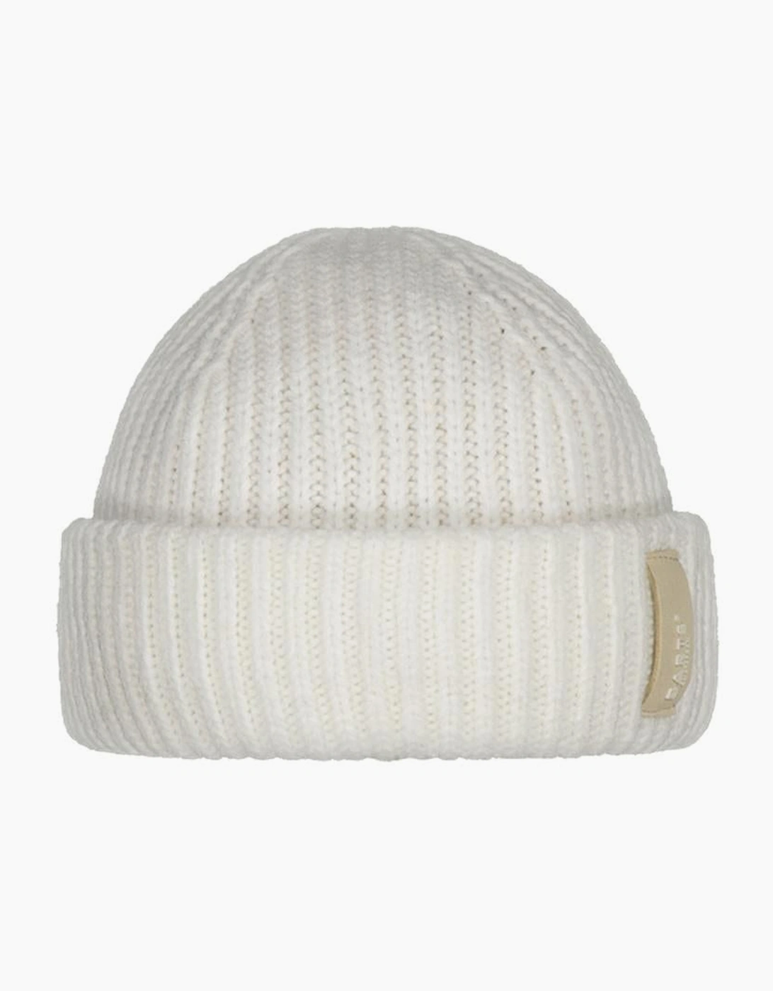 Men's Barts Mens Alexon Short Fisherman Fit Knit Beanie - Cream - Size: ONE size