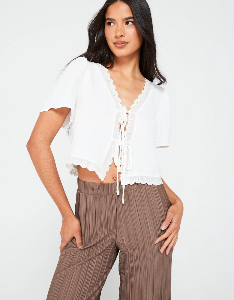 String Woven Top - Multi