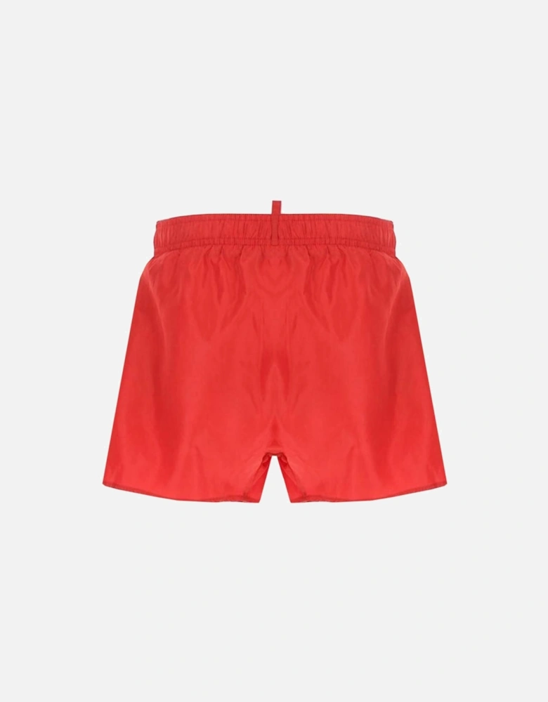 Boys Logo Swim Shorts Red