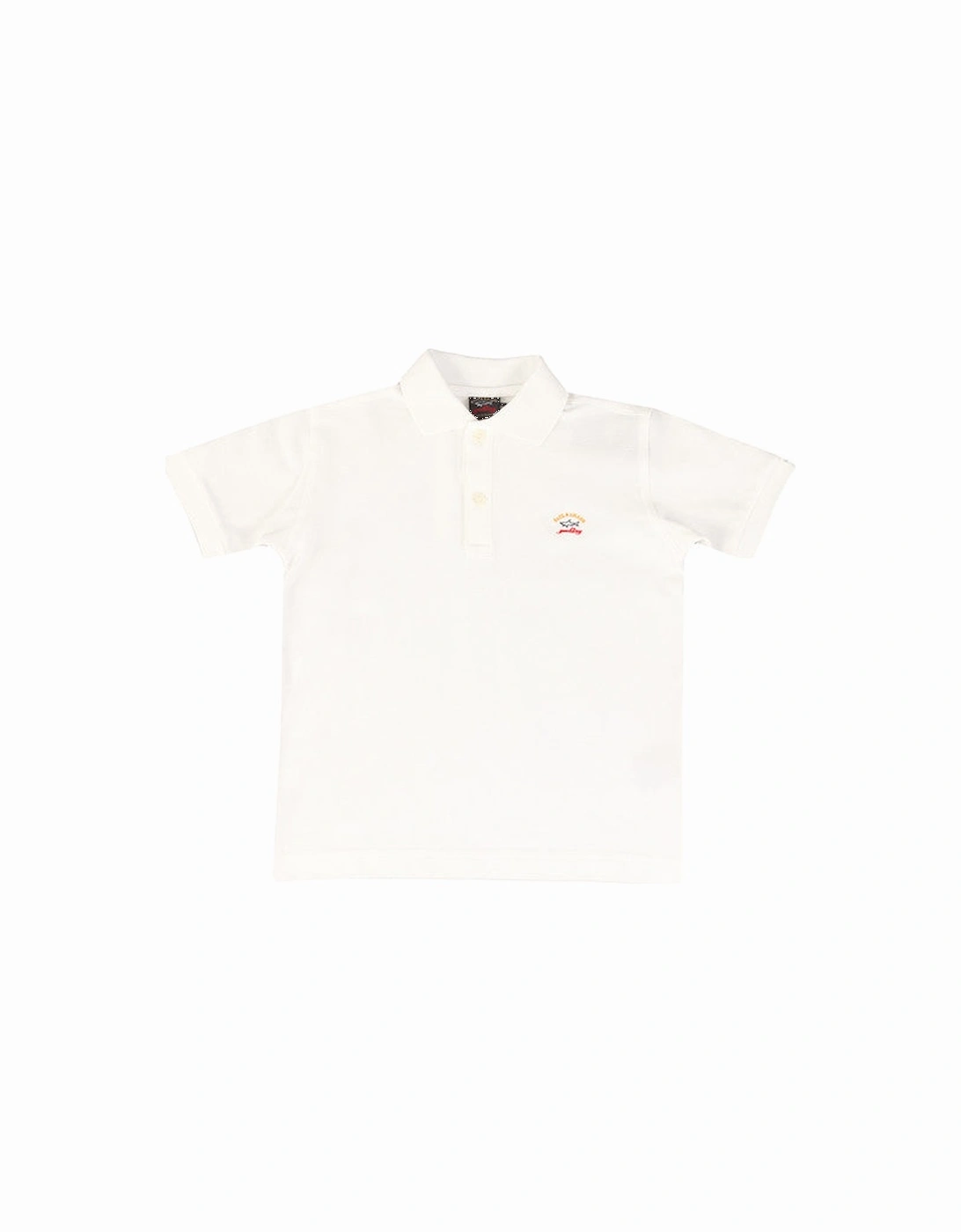 Boys Logo Polo White, 3 of 2