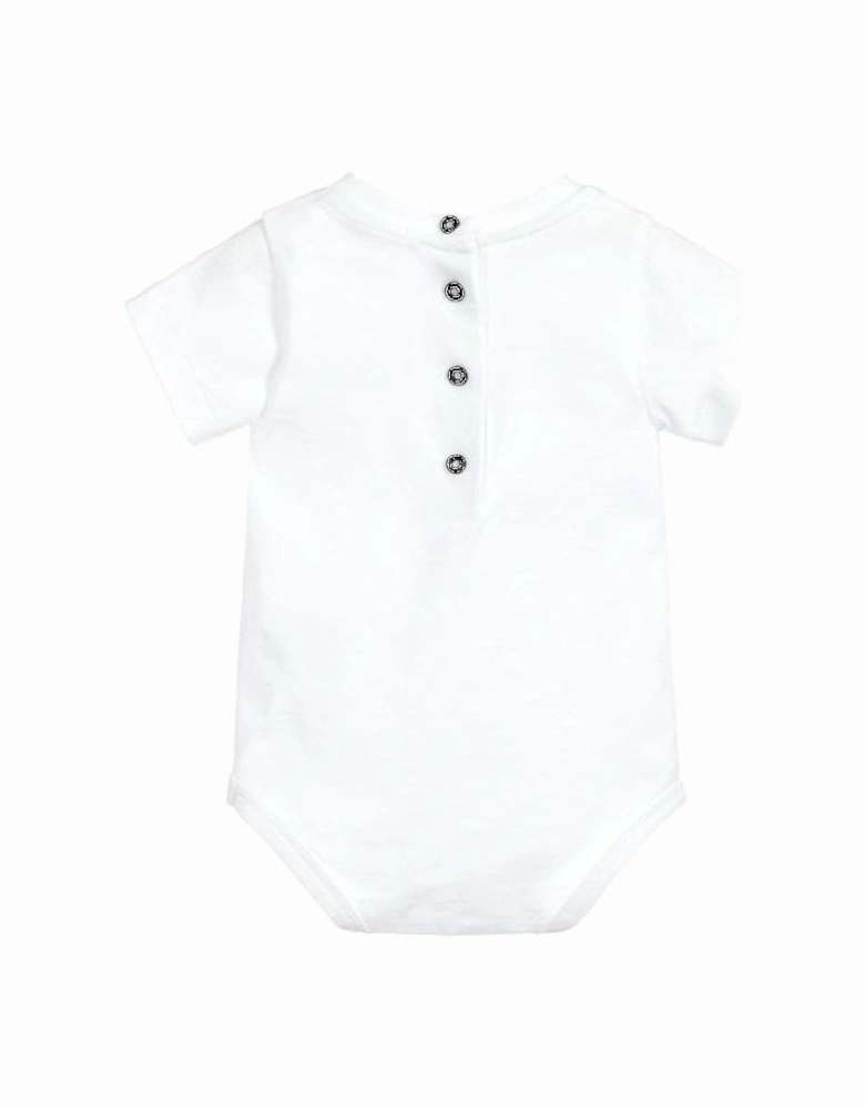 Baby Monochrome Bodysuit And Onesie Gift Set