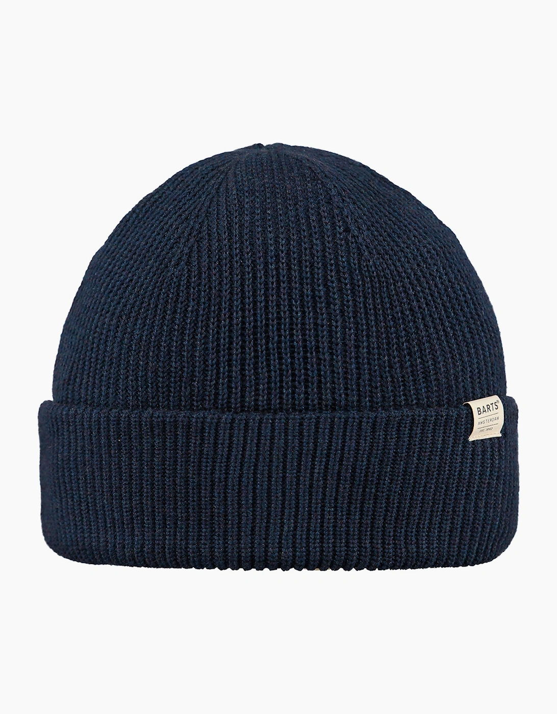 Barts Men's Barts Mens Stonel Stretchy Cuffed Beanie Hat - Navy