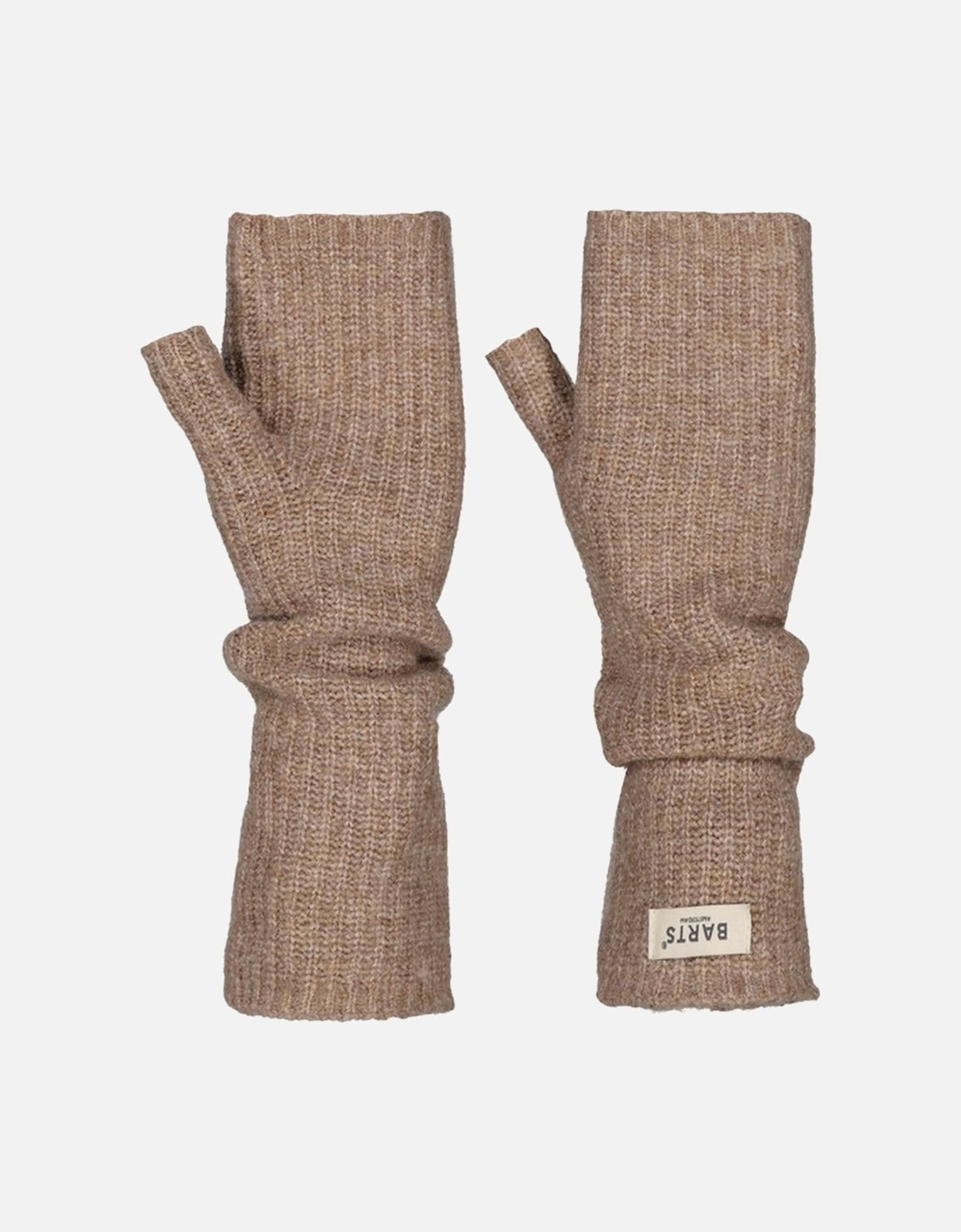 Womens Darty Knitted Fingerless Handwarmer Gloves, 2 of 1