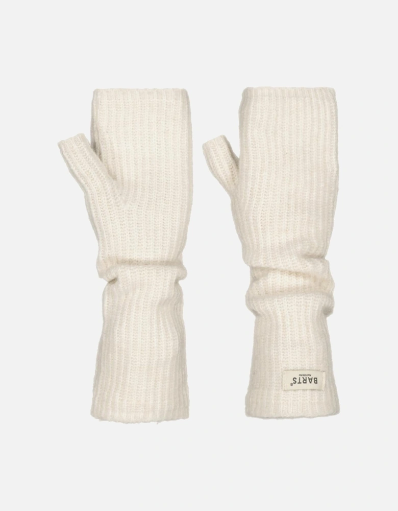 Womens Darty Knitted Fingerless Handwarmer Gloves
