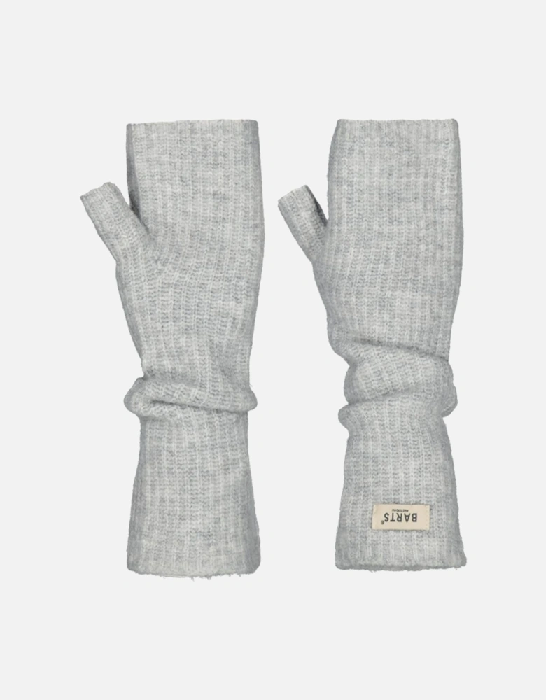 Womens Darty Knitted Fingerless Handwarmer Gloves