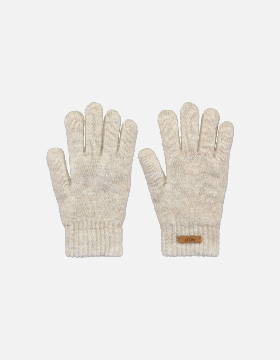 Women's Barts Womens Witzia Comfy Knitted Fleece Lined Gloves - Cream - Size: ONE size