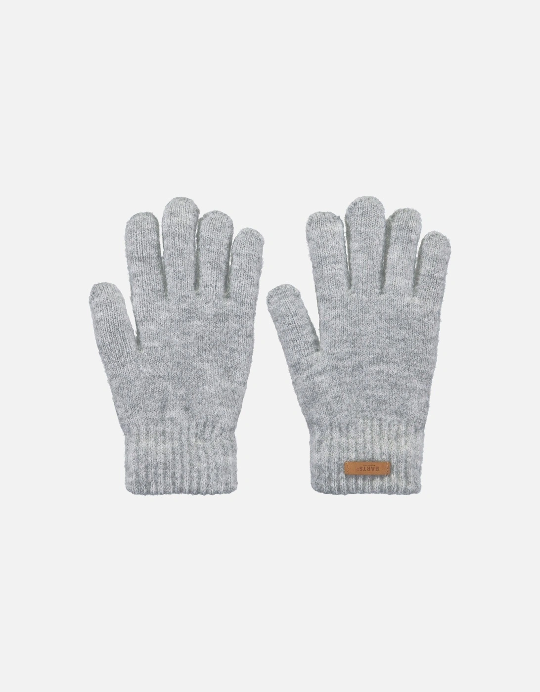Women's Barts Womens Witzia Comfy Knitted Fleece Lined Gloves - Grey - Size: ONE size