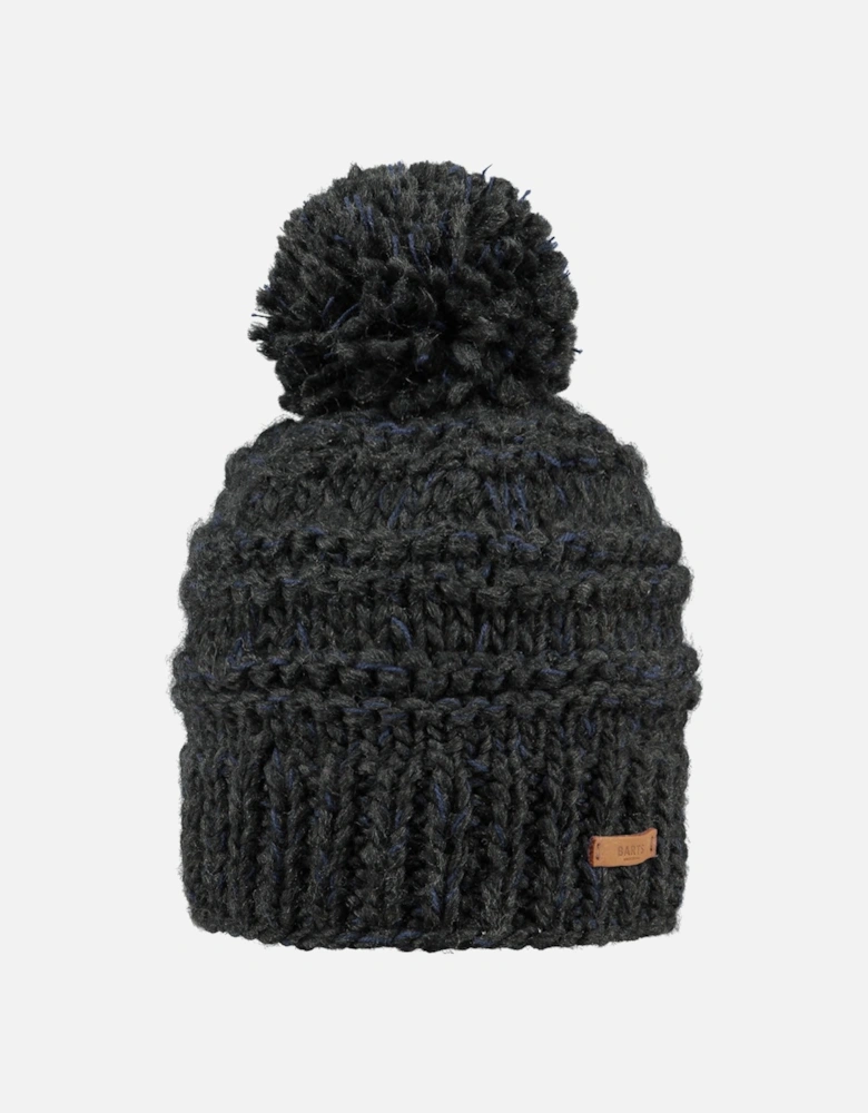 Barts Womens Jasmin Classic Hand Knit Knitted Bobble Hat