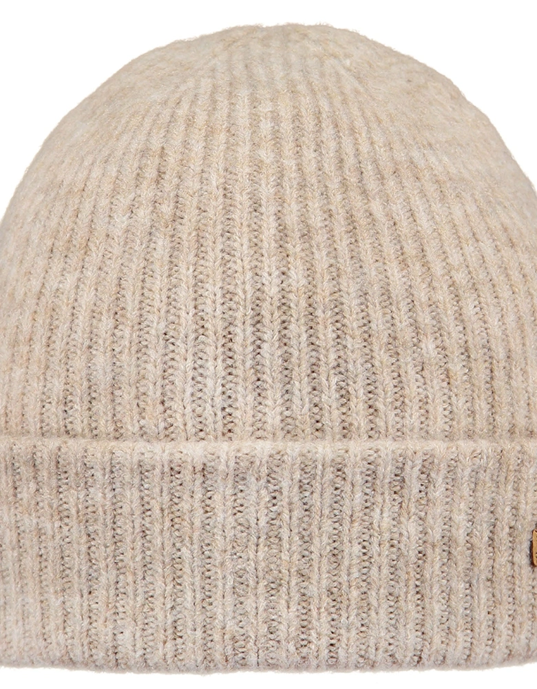 Womens Witzia Stretchy Ribbed Knit Knitted Beanie Hat