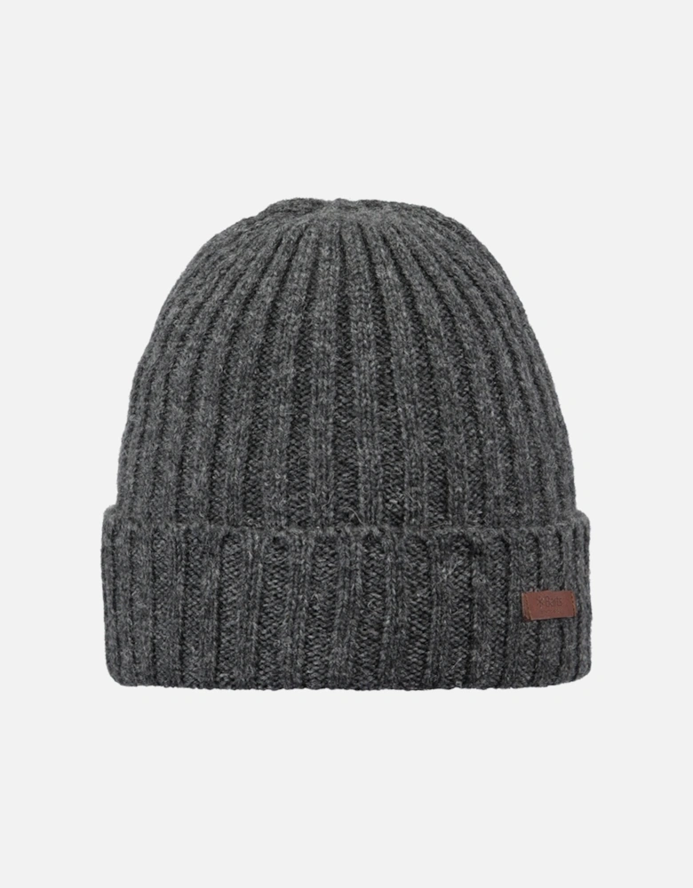 Mens Haakon Soft Wool Fine Knit Beanie Hat