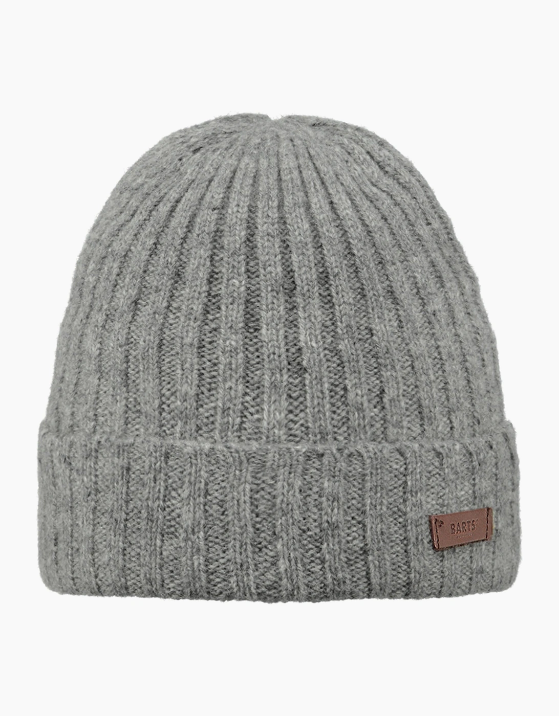 Barts Men's Barts Mens Haakon Soft Wool Fine Knit Beanie Hat - Grey