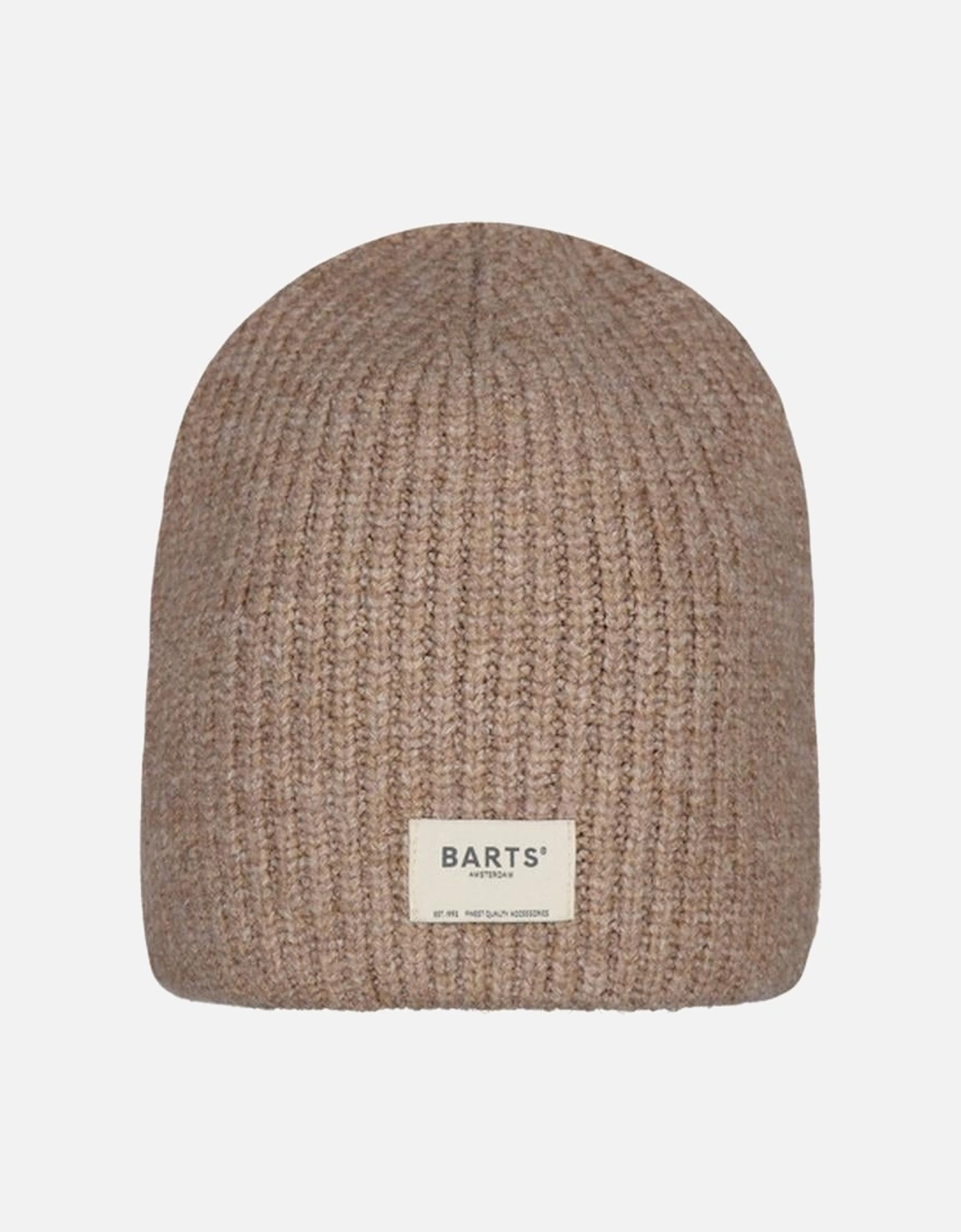 Women's Barts Womens Darty Cuffed-Less Knitted Beanie - Tan - Size: ONE size