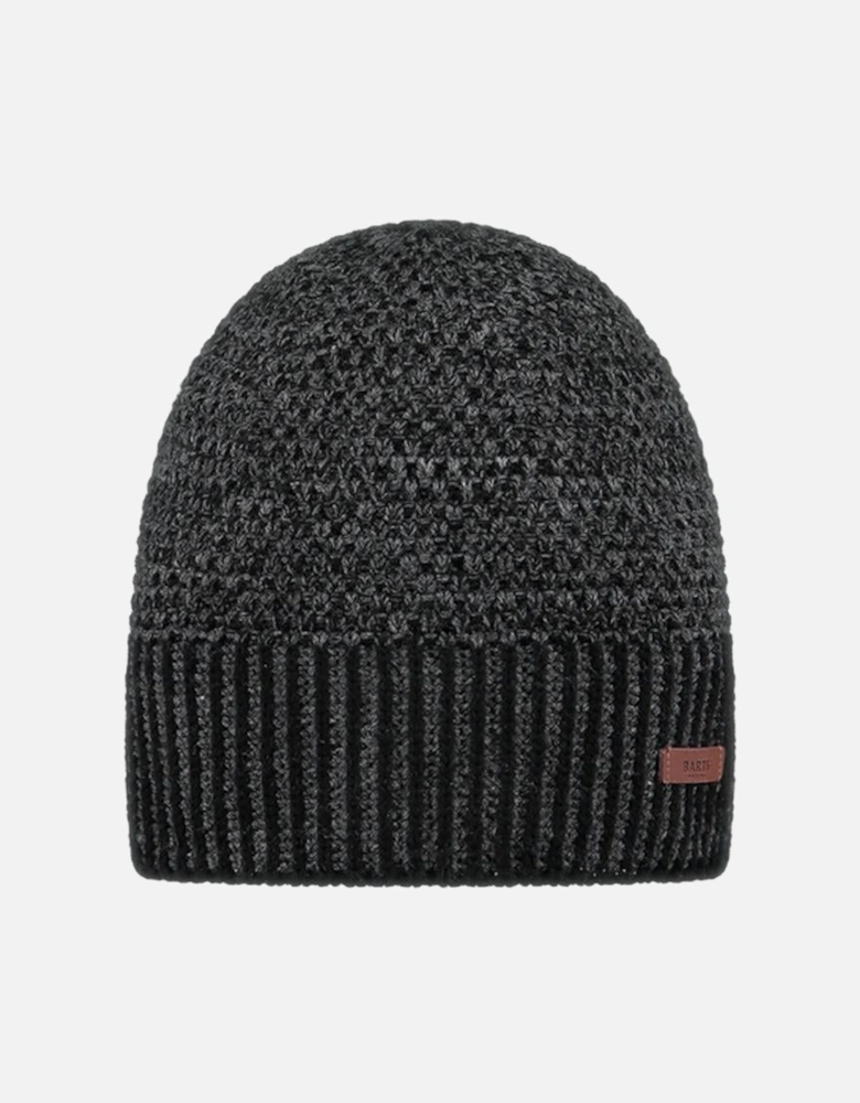 Mens Noar Fine Knitted Fleece Lined Beanie