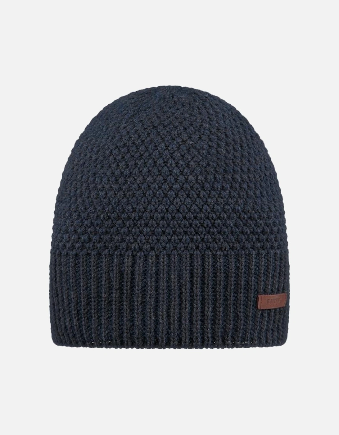 Barts Men's Navy Noar Fine Knitted Fleece Lined Beanie - - Size: One Size