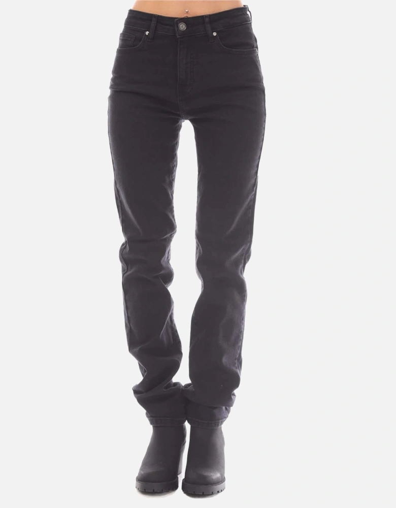 Sui Mid Waist Slim Jeans