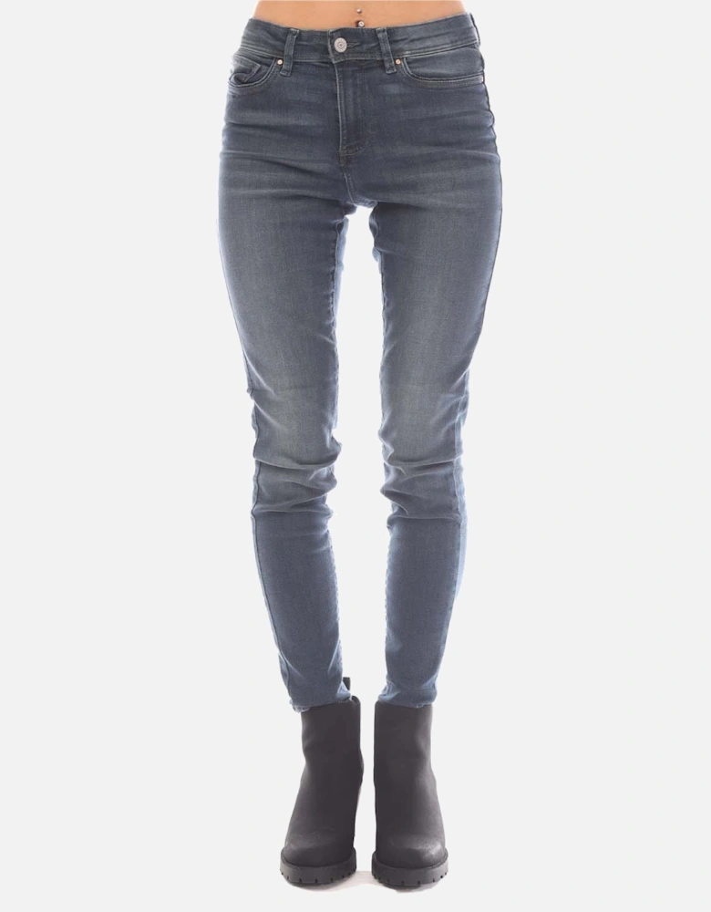 Wauw Mid Waist Skinny Jeans