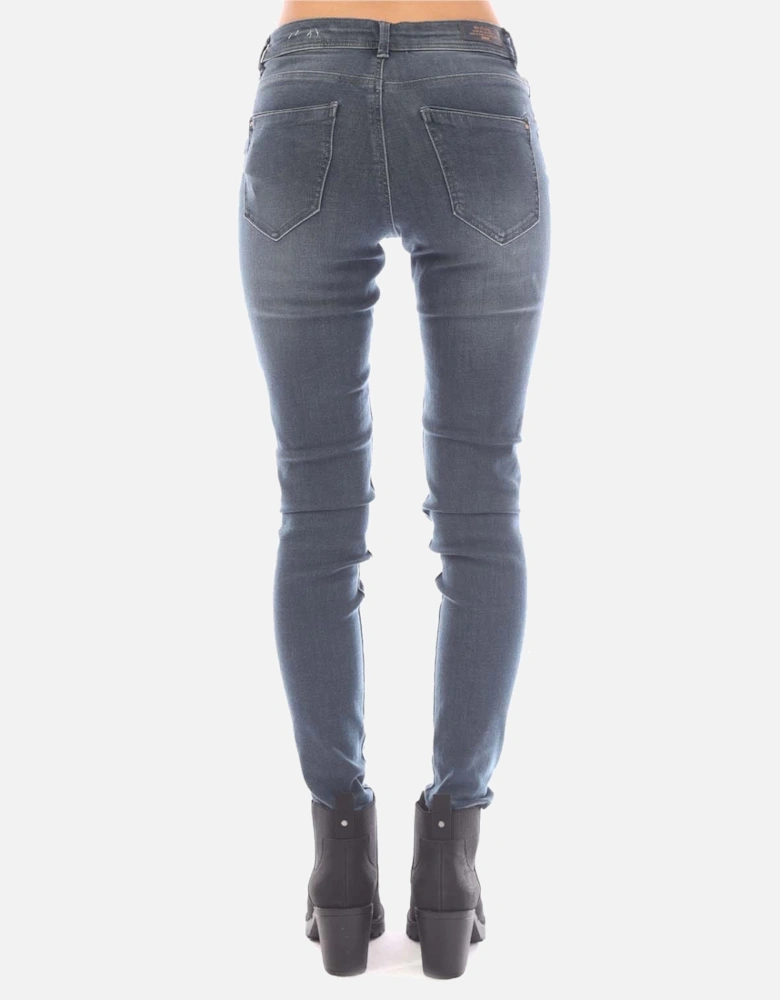 Wauw Mid Waist Skinny Jeans