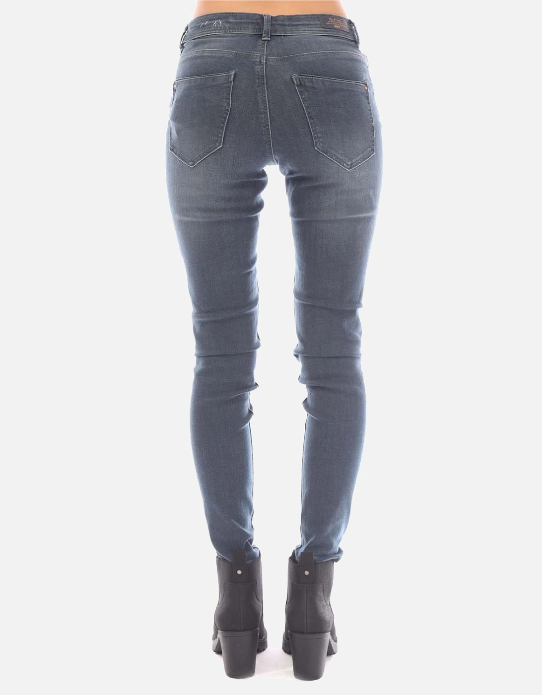 Wauw Mid Waist Skinny Jeans