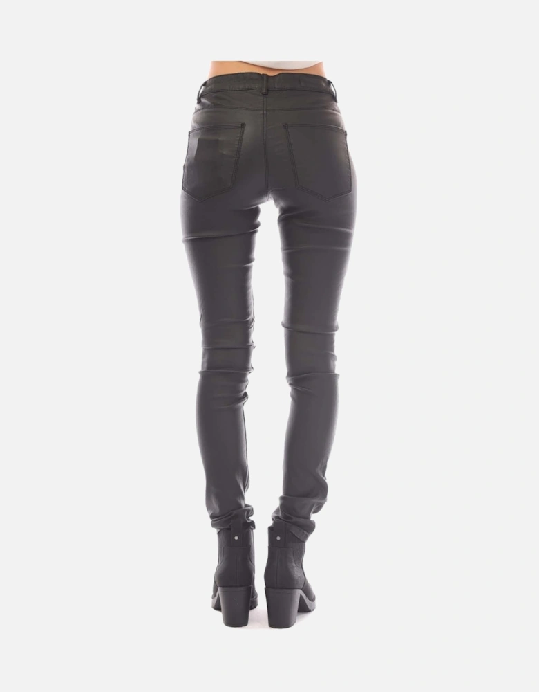 Anne K Faux Leather Trousers