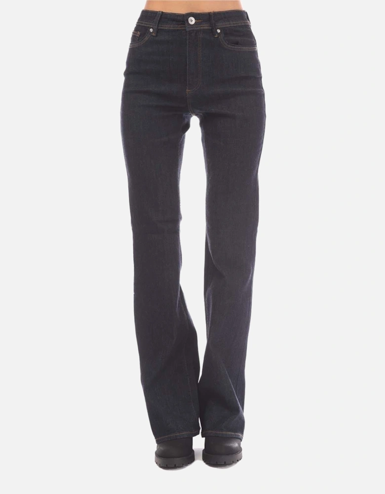 Wauw High Waist Flared Jeans