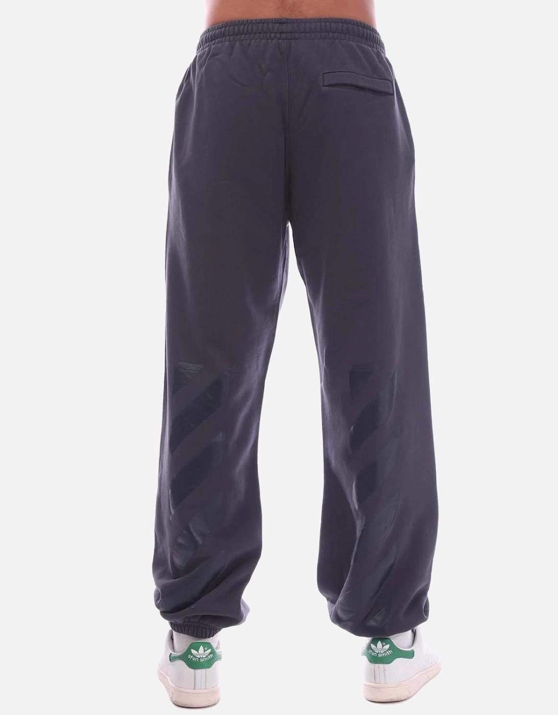 Diagonal Tab Slim Sweatpants