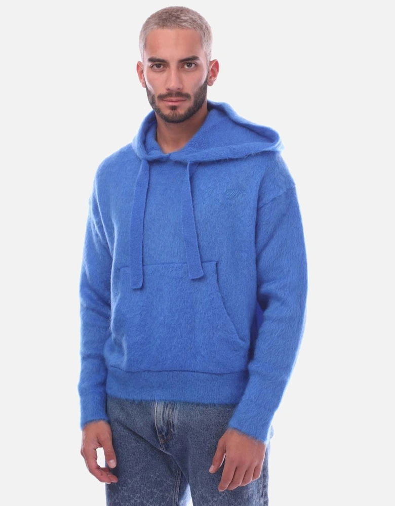 Arrow Mohair Skate Knit Hoodie