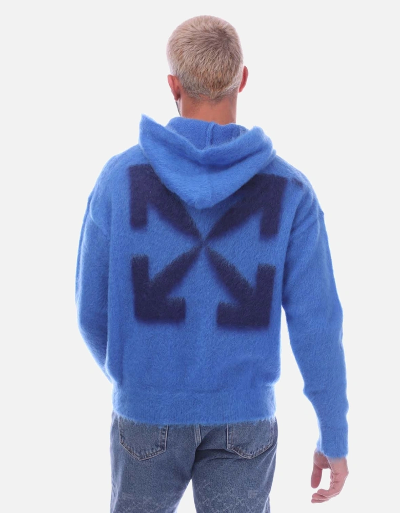 Arrow Mohair Skate Knit Hoodie