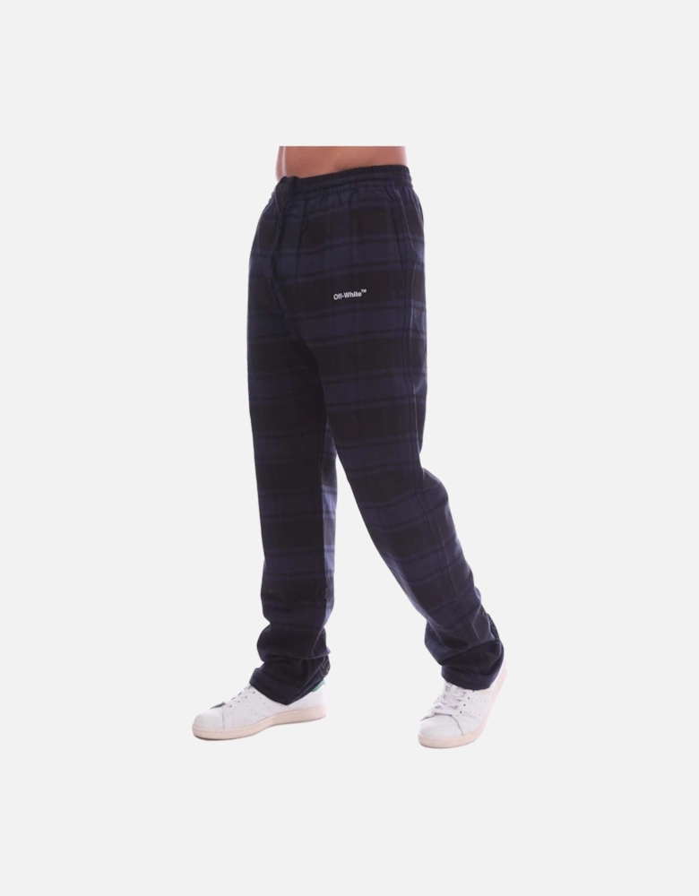 Outline Arrow Flannel Casual Pants