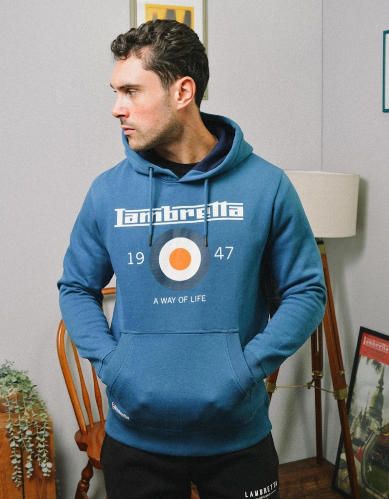 Mens Target Pullover Hoodie