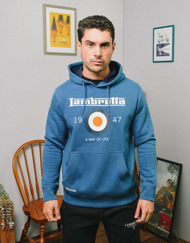 Mens Target Pullover Hoodie