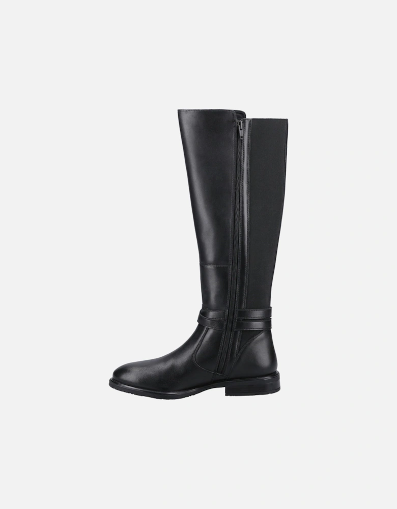 Victoria Leather Women's Black Boots