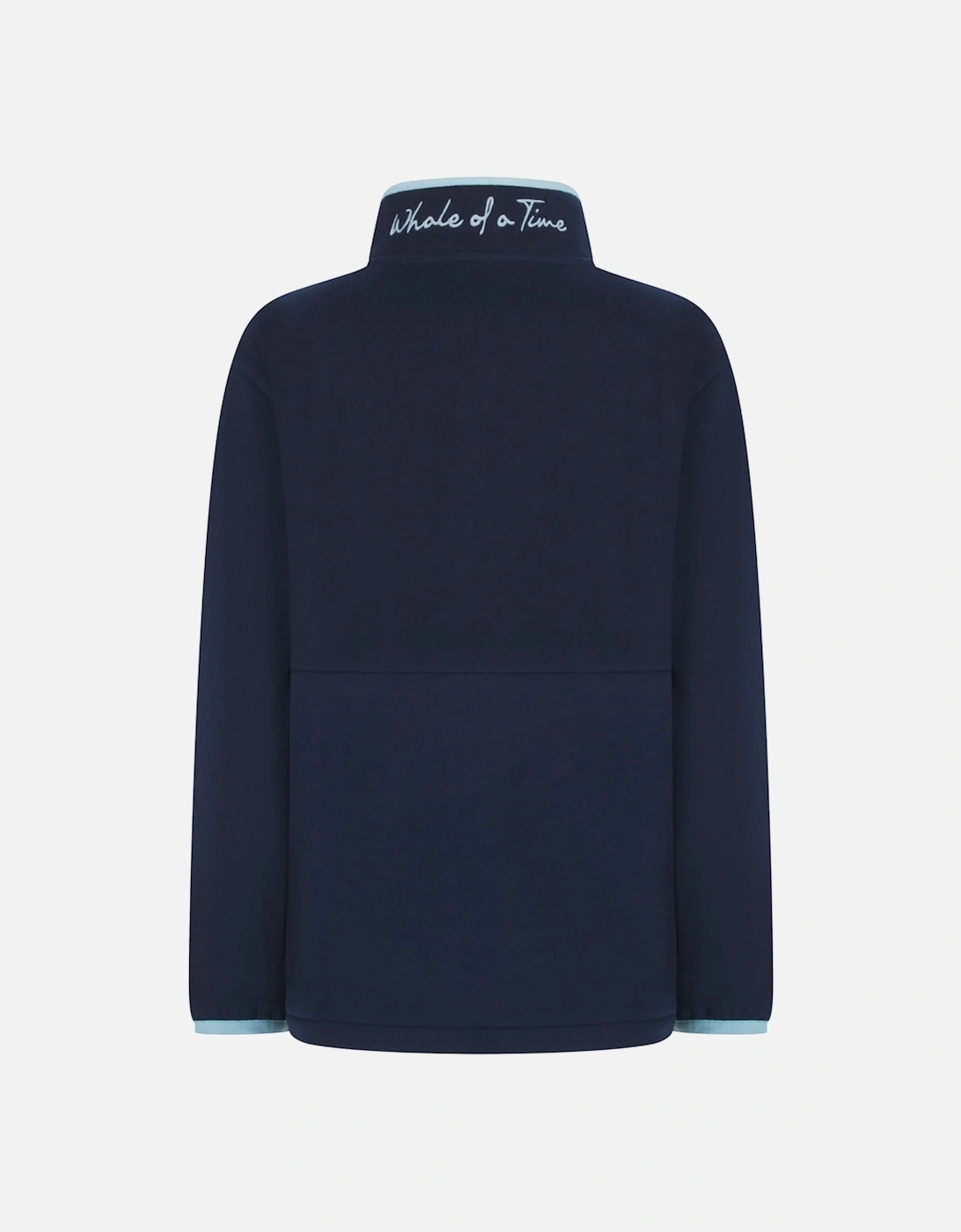 Whale Of A Time Unisex Pembroke Fleece Navy/Light Blue