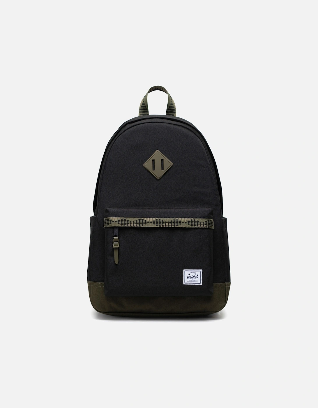 Heritage Backpack Black/Ivy Green, 3 of 2