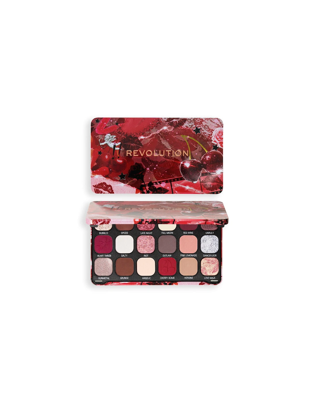 Forever Flawless Eyeshadow Palette Cherry Rebel Red, 2 of 1