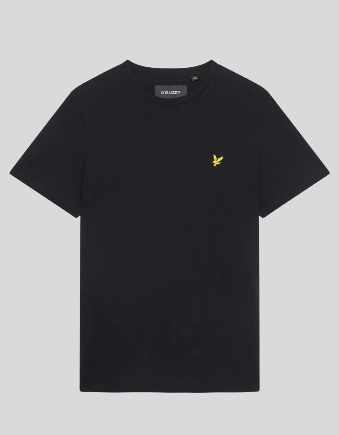 Lyle And Scott Men's Cotton Crew Neck T-Shirt - Black - Size, 48/Regular