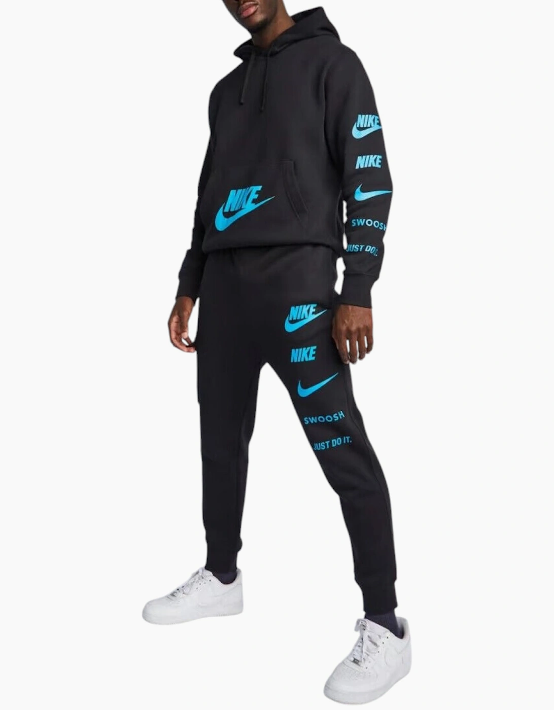Nike Men's Black Fj0552 Tracksuit - Size: 35/34/32/40/Regular