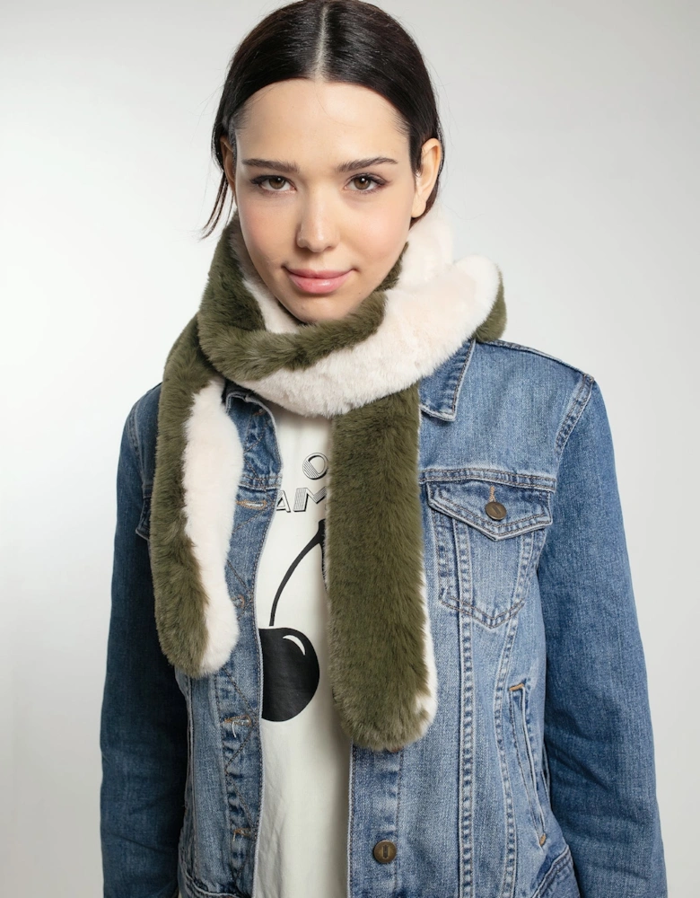 STRIPE PASHA IN KHAKI MIX