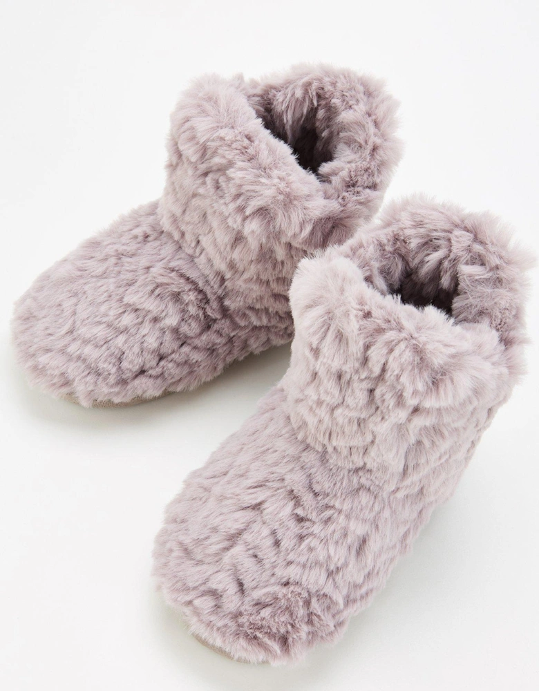 Unisex Slipper Boot - Grey