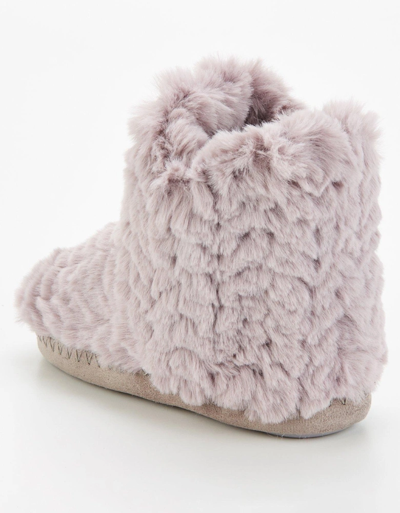 Unisex Slipper Boot - Grey