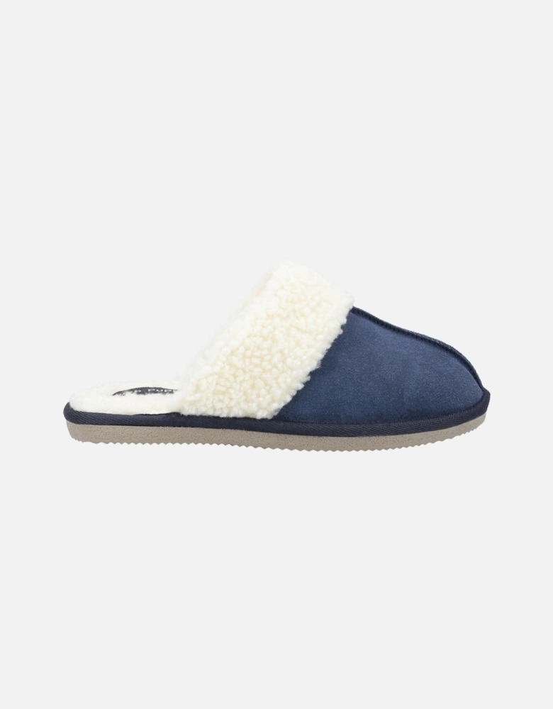 Arianna Suede Women's Navy Slippers