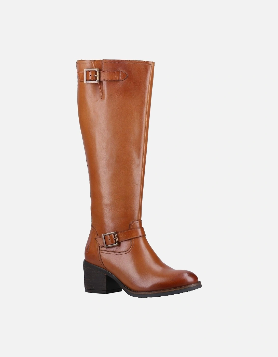 Hush Puppies Heidi Women's Leather Ankle Boots in Brown Size UK 6 EU 39