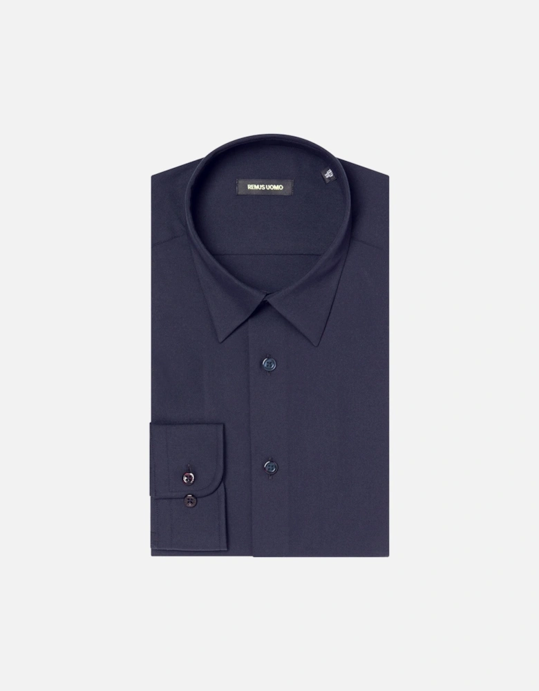 Fine Twill Comfort Shirt 78 Navy