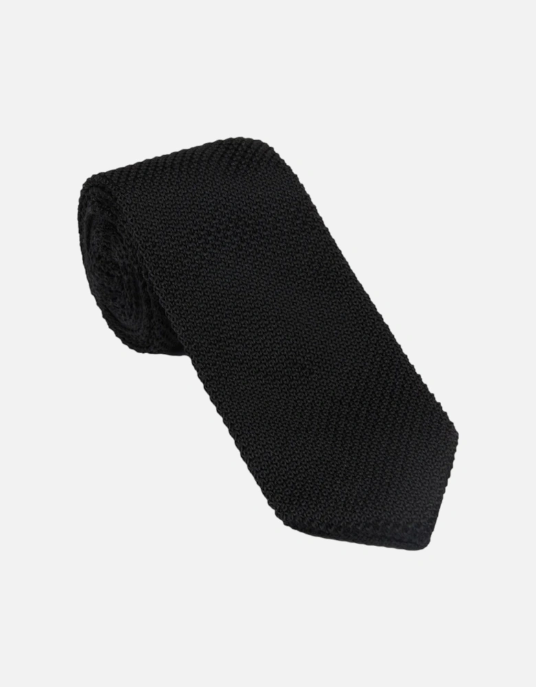 Knitted Tie 00 Black