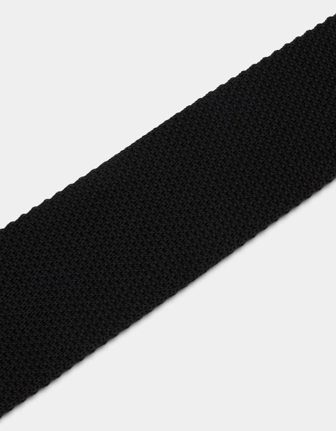 Knitted Tie 00 Black