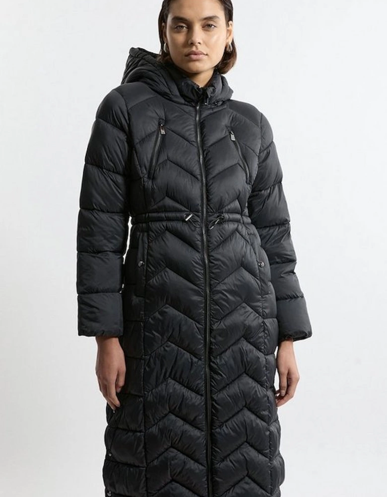 Petite Lightweight Knee Length Packable Coat