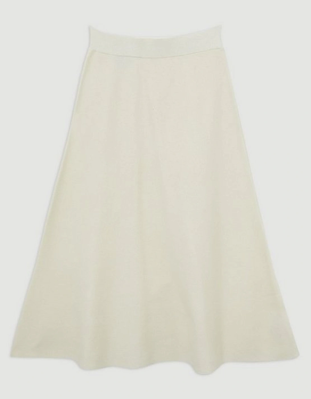 Lydia Millen Viscose Blend Milano Knit Full Midi Skirt