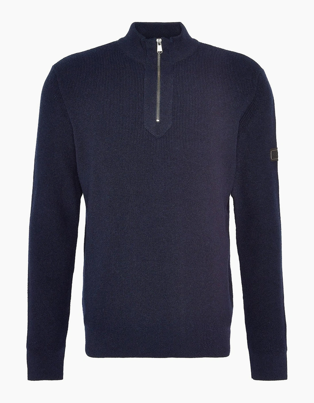 Barbour International Men's Navy Crawley Half-Zip Knit  44 XX-Large