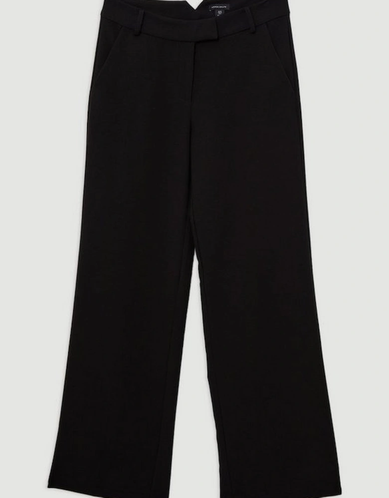 Tall Compact Stretch Essential Tailored Straight Leg Trouser