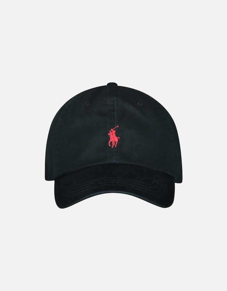 Ralph Lauren baseball Cap - Black/Red Pony